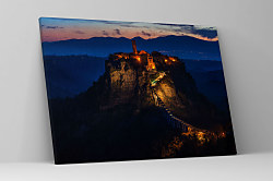 Obraz Civita di Bagnoregio Taliansko 1738